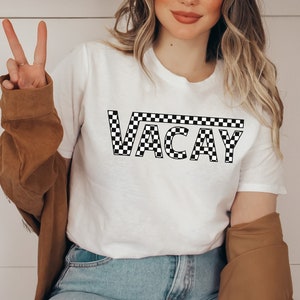 Vacay Vans Shirt, Vacation Shirt, Travel Shirt, Summer Shirt, Beach Shirt, Group Shirt, Vans Vacation Shirt, Gildan Softstyle Shirt, Vacay