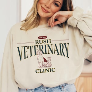 Rush Veterinary Clinic Sweatshirt, Abby Jiimenez Shirt, Say You Remember Me,Yours Truly, Just for the Summer Shirt, Bookish Shirt