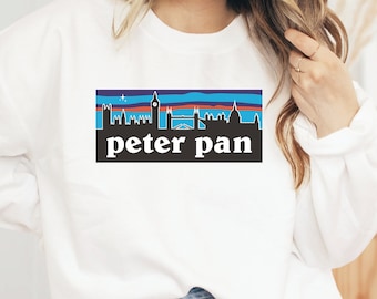Bluza Disney Peter Pan, Bluza Neverland, Bluza London Skyline, Bluza Disneyland Vacation, Koszula Patagonia, Tink, Wendy