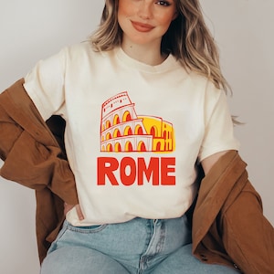 Rome Italy Shirt, Colosseum Rome Shirt, Travel To Rome, Gift For Architect, Italy Souvenir, Designer Gift, Ancient Rome Shirt, Colosseum Tee