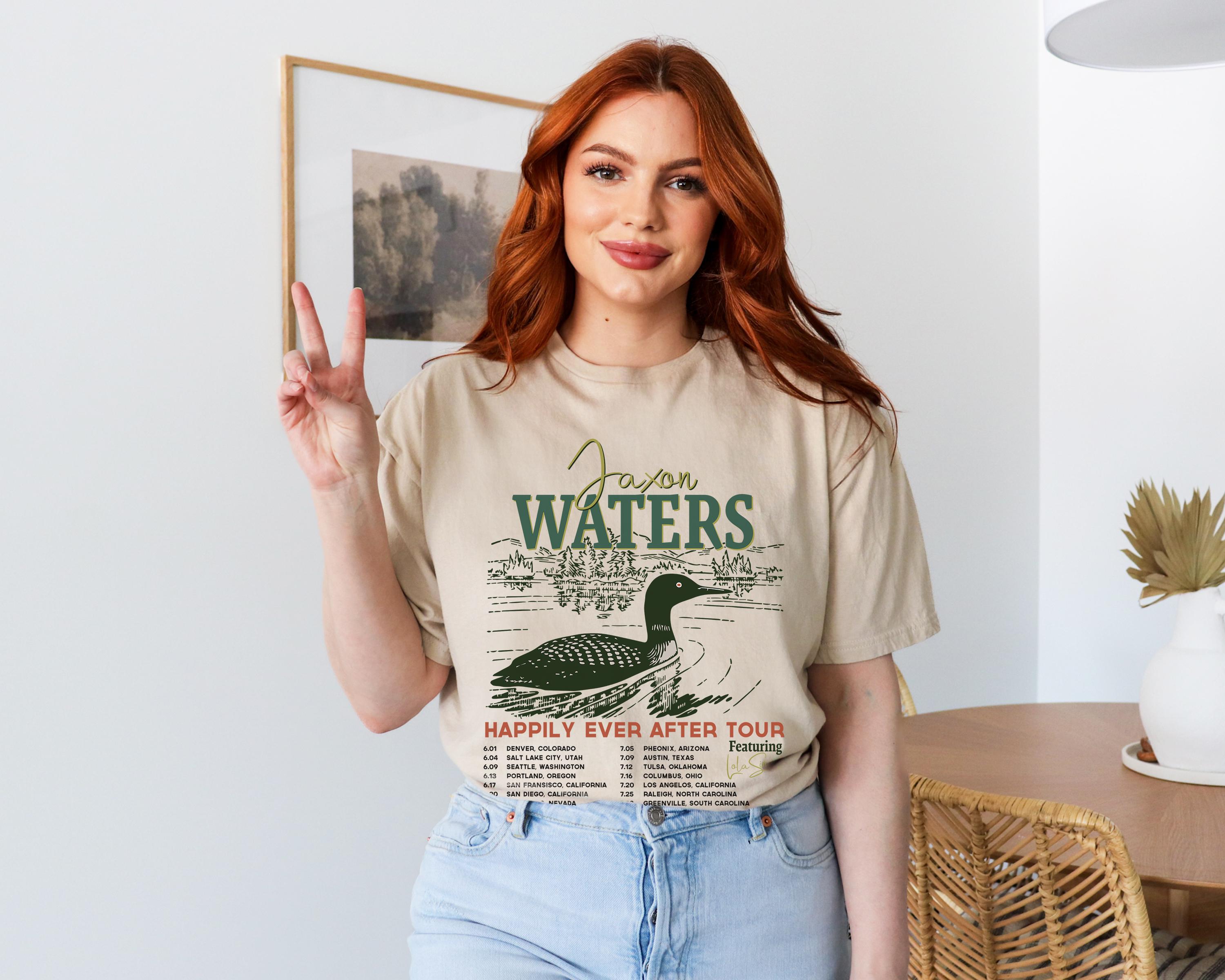 SHE TOKYO Abby 無地Tシャツ Jaxon Waters Tour Shirt, Abby Jiimenez Shirt, Happily Ever After