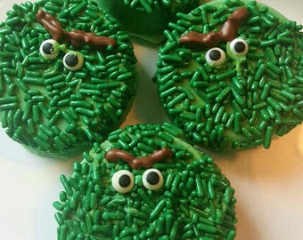 Gourmet Green Oscar Chocolate Covered Oreos Cookies 1st Birthday Party Favor Baby Shower 5th Birthday Gourmet Gift Grandchild gift!