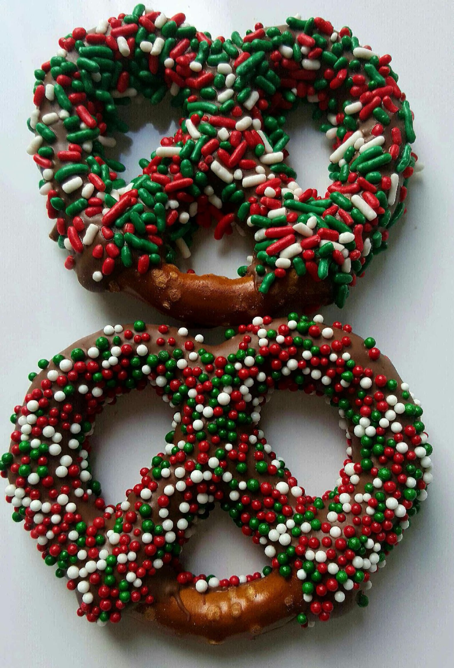 Gourmet Milk Chocolate Covered Pretzels Holiday Christmas Etsy