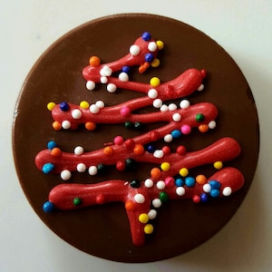 Gourmet Chocolate Covered Oreos Cookies, Holiday, Christmas Party Cookies, Christmas Tree, Ornament, Stocking Stuffer, Holiday Gift!