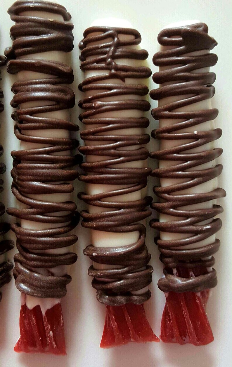 White Chocolate Covered Licorice Bits Pieces Easter Basket Etsy