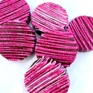 Gourmet Valentines Chocolate Covered Oreos Gift Boxed Galentines Engagement Gift Husband Shower Wedding Favors Party Heart Love Mom