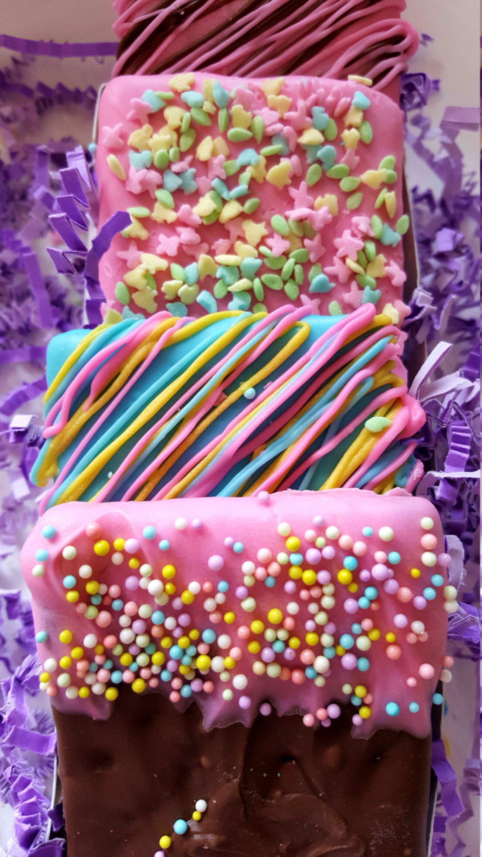 Gourmet Chocolate Easter Basketstreats Chocolate Covered Etsy