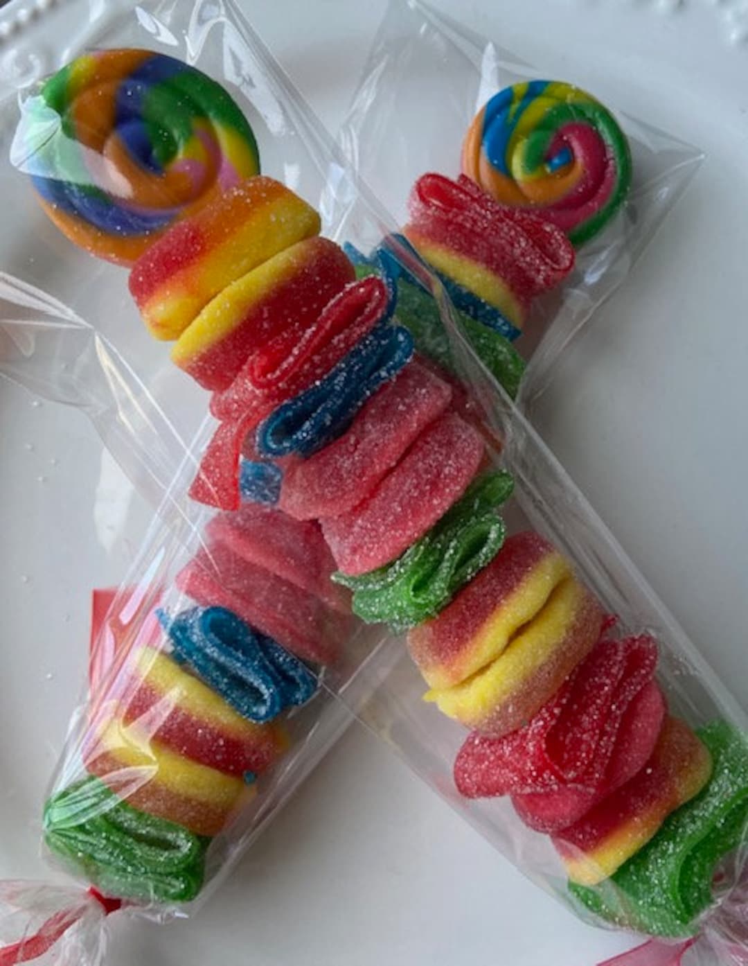 Candy Kabob Party Favors Lollipop Gummy Sour Candy Birthday Party Stocking Stuffer Holiday