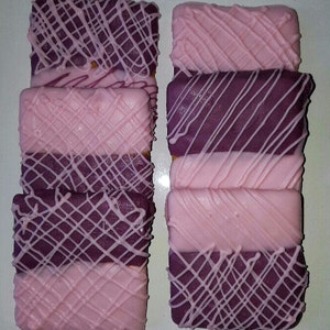 Chocolate Covered Graham Crackers! Princess Party! Birthday Party, Baby Shower, Bridal or Wedding, Graduation, Christening, Candy Buffet!