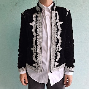 vintage bolero jacket with embroidery