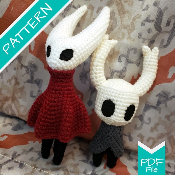 Crochet Pattern: Hollow Knight & Hornet PDF File [ENGLISH]