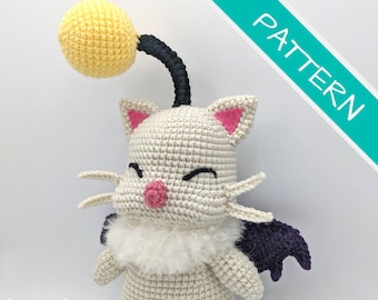 Crochet Pattern: Moogle Amigurumi PDF File [ENGLISH]