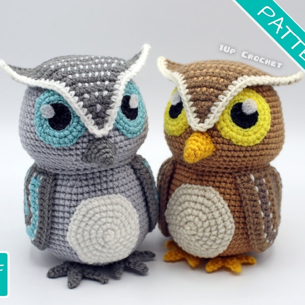 Crochet Pattern: Little Owl Amigurumi PDF [ENGLISH]