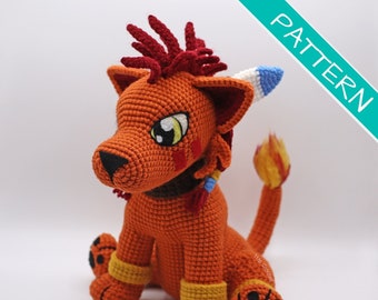 Crochet Pattern: Red Wolf Puppy Amigurumi Pattern PDF [ENGLISH]