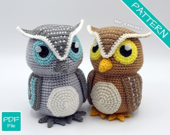 Crochet Pattern: Little Owl Amigurumi PDF [ENGLISH]