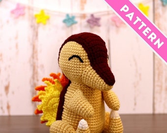 Crochet Pattern: Fire Hedgehog Amigurumi PDF File [ENGLISH]