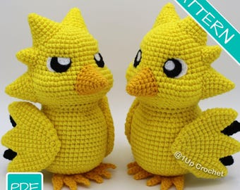 Crochet Pattern: Baby Zappy Yellow Bird Pattern PDF [ENGLISH]