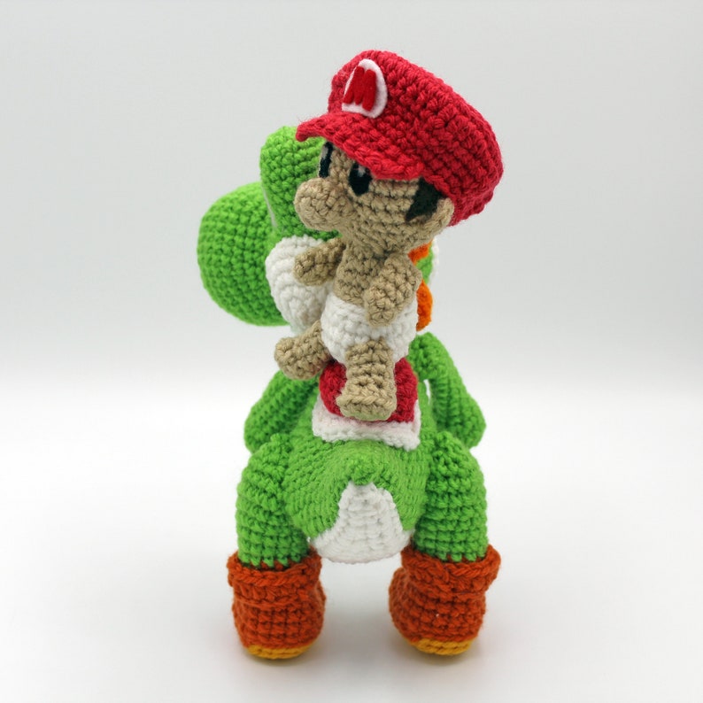 Crochet Pattern: Dinosaur with Baby and Eggs Amigurumi PDF File ENGLISH image 6