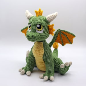 Crochet Pattern: Baby Dragon Amigurumi PDF ENGLISH image 7