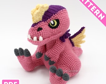 Crochet Pattern: Monster T-Rex PDF [ENGLISH]