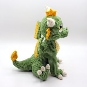 Crochet Pattern: Baby Dragon Amigurumi PDF ENGLISH image 5