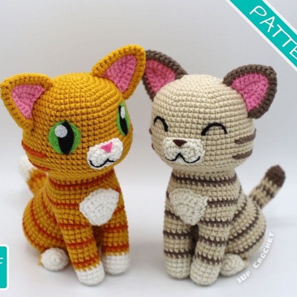 Crochet Pattern: Chibi Kitty Amigurumi PATTERN PDF [ENGLISH]