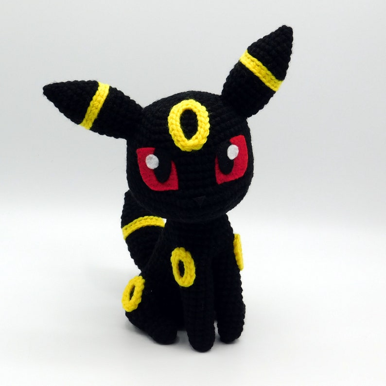 Crochet Pattern Chibi Umbreon Amigurumi PDF File
