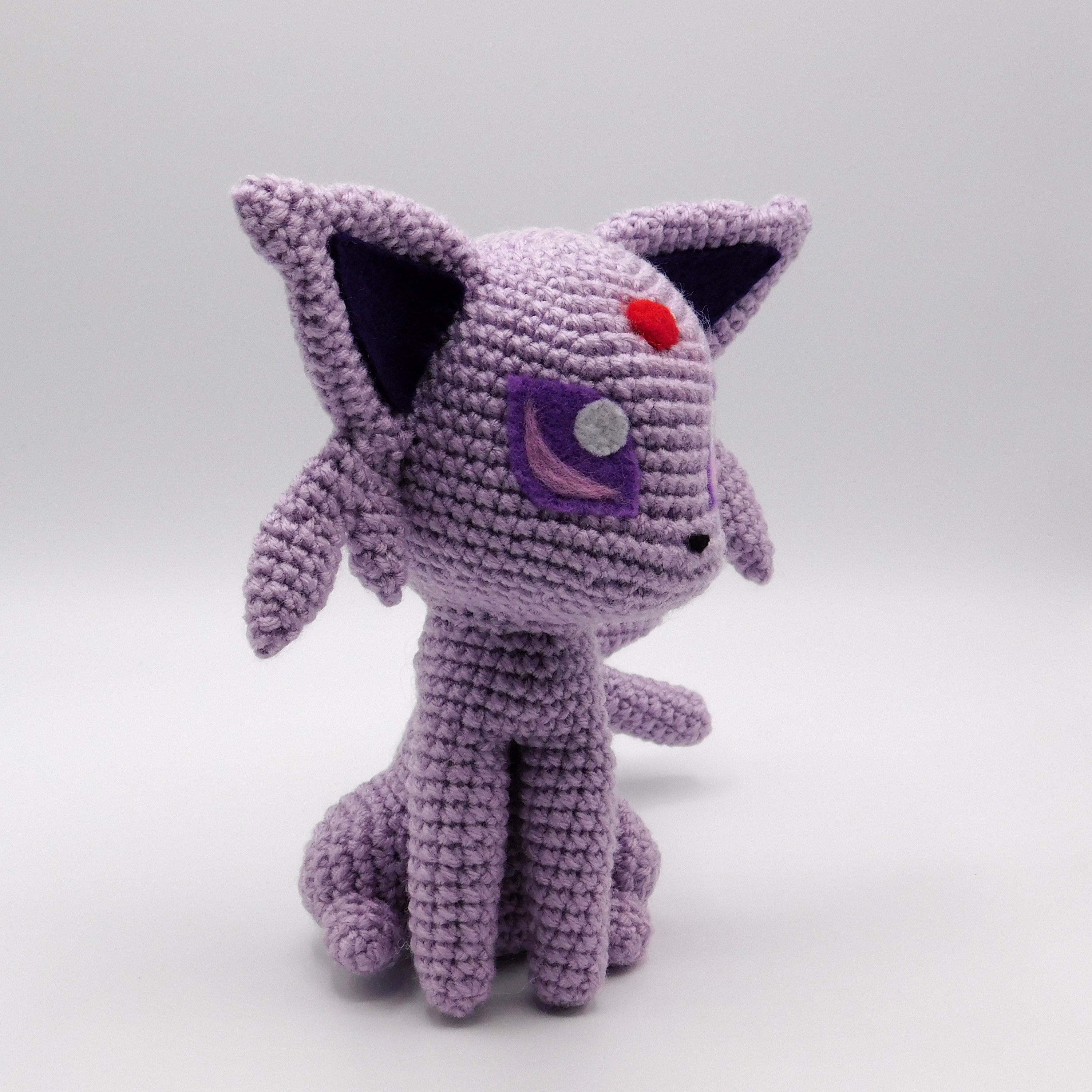 Crochet Pattern Chibi Espeon Amigurumi PDF File Etsy