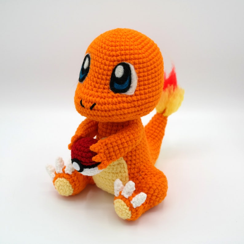 Crochet Pattern: Charmander Amigurumi PDF File | Etsy