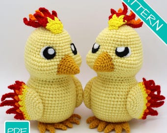 Crochet Pattern: Baby Phoenix Bird Pattern PDF [ENGLISH]