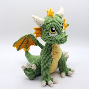 Crochet Pattern: Baby Dragon Amigurumi PDF ENGLISH image 4