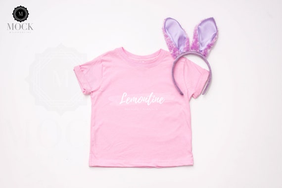 Easter Young Girl Toddler Shirt Mockup Rabbit Skins Easter Young Girl Toddler Shirt Mockup Rabbit Skins