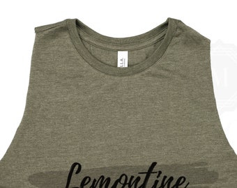 Download Free Front and Back Details Heather Olive Bella and Canvas 6682 | Shirt Mockup Flat Lay on White Background PSD Template