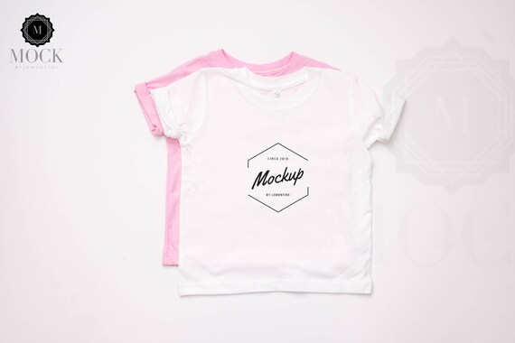 Young Girl Toddler Shirt Mockup Rabbit Skins Pink Young Girl Toddler Shirt Mockup Rabbit Skins Pink