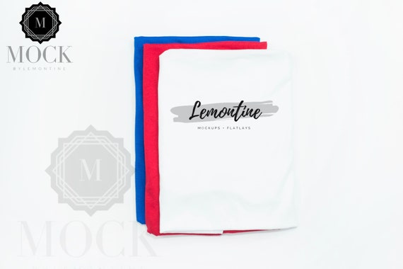 Red  True Royal  White  Bella And Canvas |