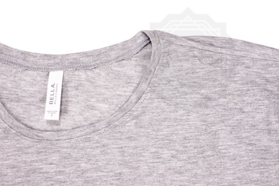 bella canvas athletic heather