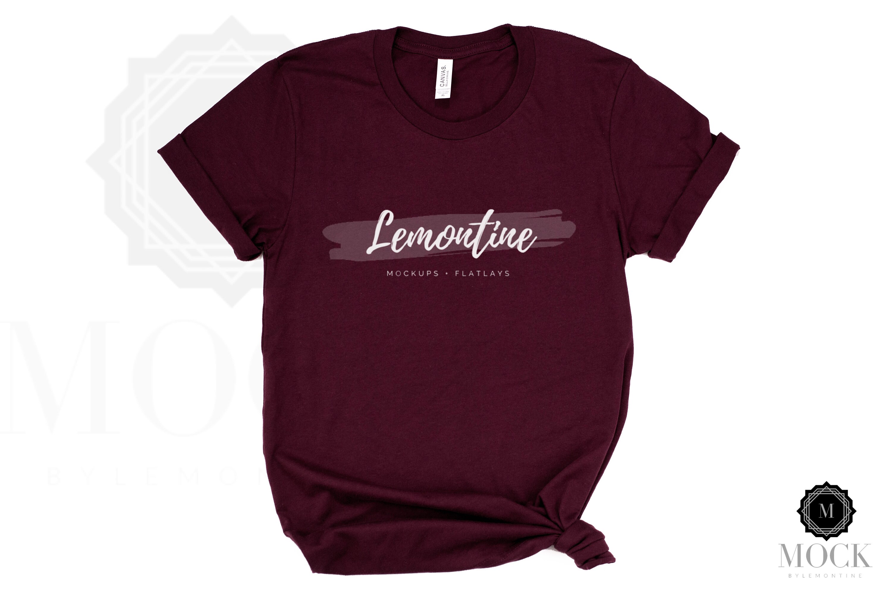 Bella Canvas 3001 Maroon Unisex Jersey Short Sleeve T Shirt Etsy