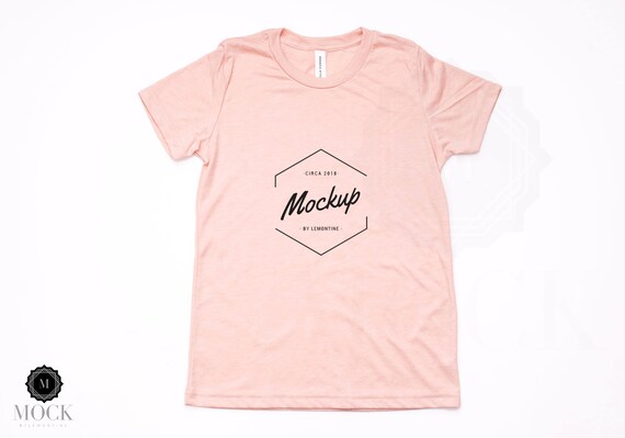 Bella And Canvas 3413 Youth Unisex Triblend Short Sleeve Etsy