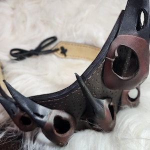 Raven Skull Viking Crown
