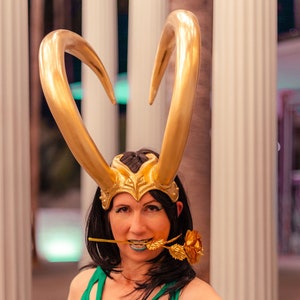 Loki Headdress~ Lady Loki Cosplay~ Costume Accessory~ Marvel Comics ...