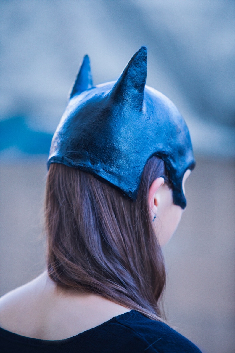 Batgirl Mask Cowl for Halloween Cosplay Catwoman Etsy