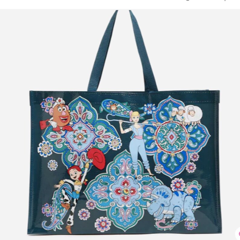 Vera Bradley Disney Pixar Toy Story Andy’s Room Market Tote Bag NWT image 3