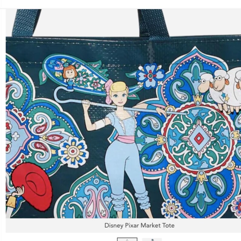 Vera Bradley Disney Pixar Toy Story Andy’s Room Market Tote Bag NWT image 6
