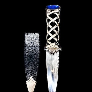 Scottish Celtic Athame - 4.5&quot; Blade Scottish Dagar Witch&#39;s ceremonial knife | Altar Knife | Ritual Knife | Altar Tools | Witchcraft Tools