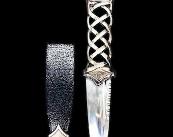 Scottish Celtic Athame - 4.5" Blade Scottish Dagar Witch's ceremonial knife | Altar Knife | Ritual Knife | Altar Tools | Witchcraft Tools