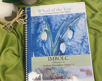 Libro de actividades para la educación en casa Imbolc / Currículo inspirado en la pedagogía Waldorf (Descarga digital)