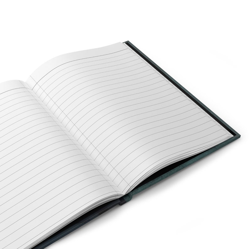 Winter Witch Book of Shadows - Witchy Notebook - Hardcover Grimoire for Witches, Pagans, Wiccans - 150 lined page notebook image 3