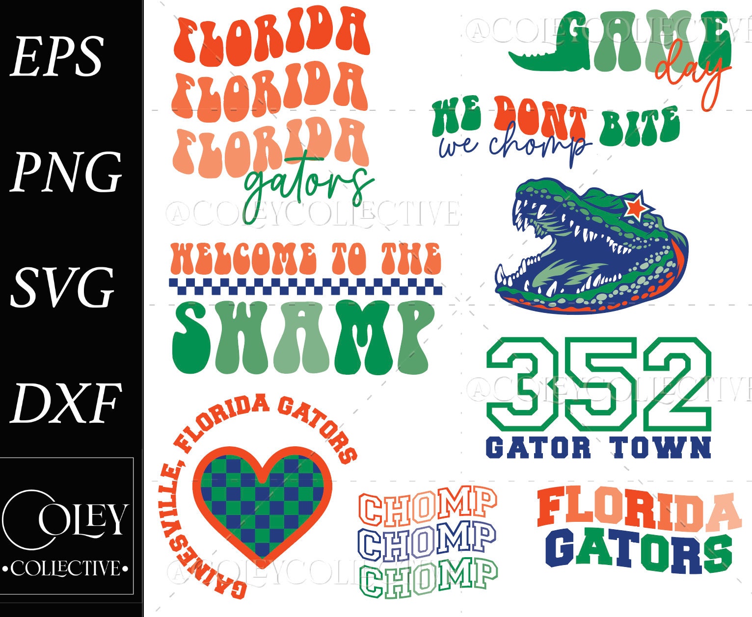 Gators Png Bundle Gators College Football Gator Png Florida Gators Svg ...