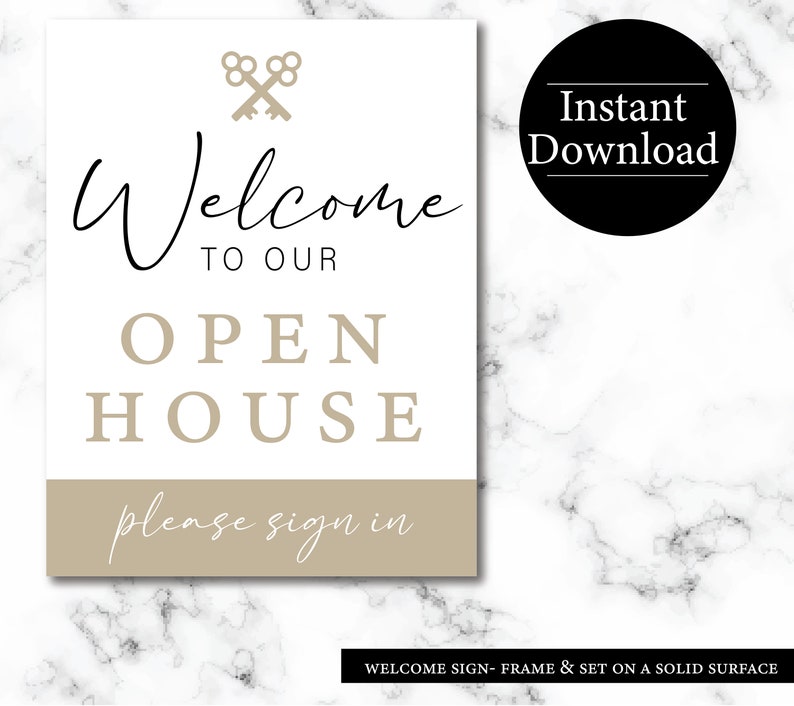 Realtor Open House Printable Sign in Sheet Elegant Realtor Printable ...