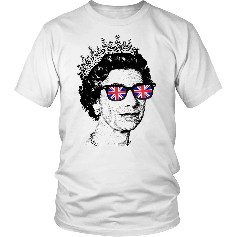 Elizabeth II Queen of England Royal British Monarch Short-Sleeve Unisex Tshirt